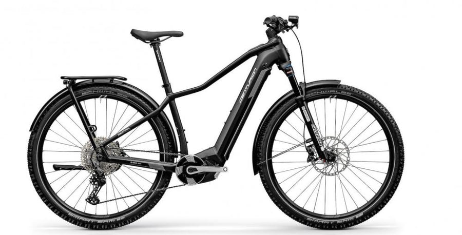 Centurion Backfire Fit R800i EQ EP3 XL (55) schwarz/schwarz - sportliches E-MTB für Alltag und Tour