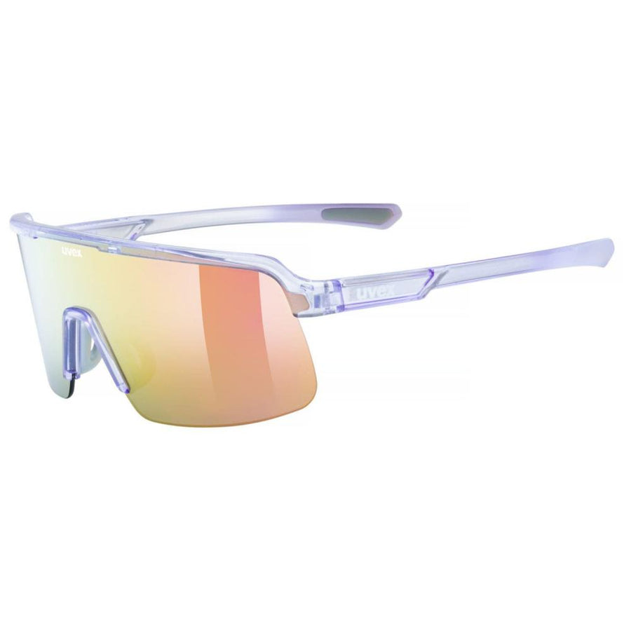 uvex Dyrt Clear - Mirror Red Sportbrille, Einheitsgröße