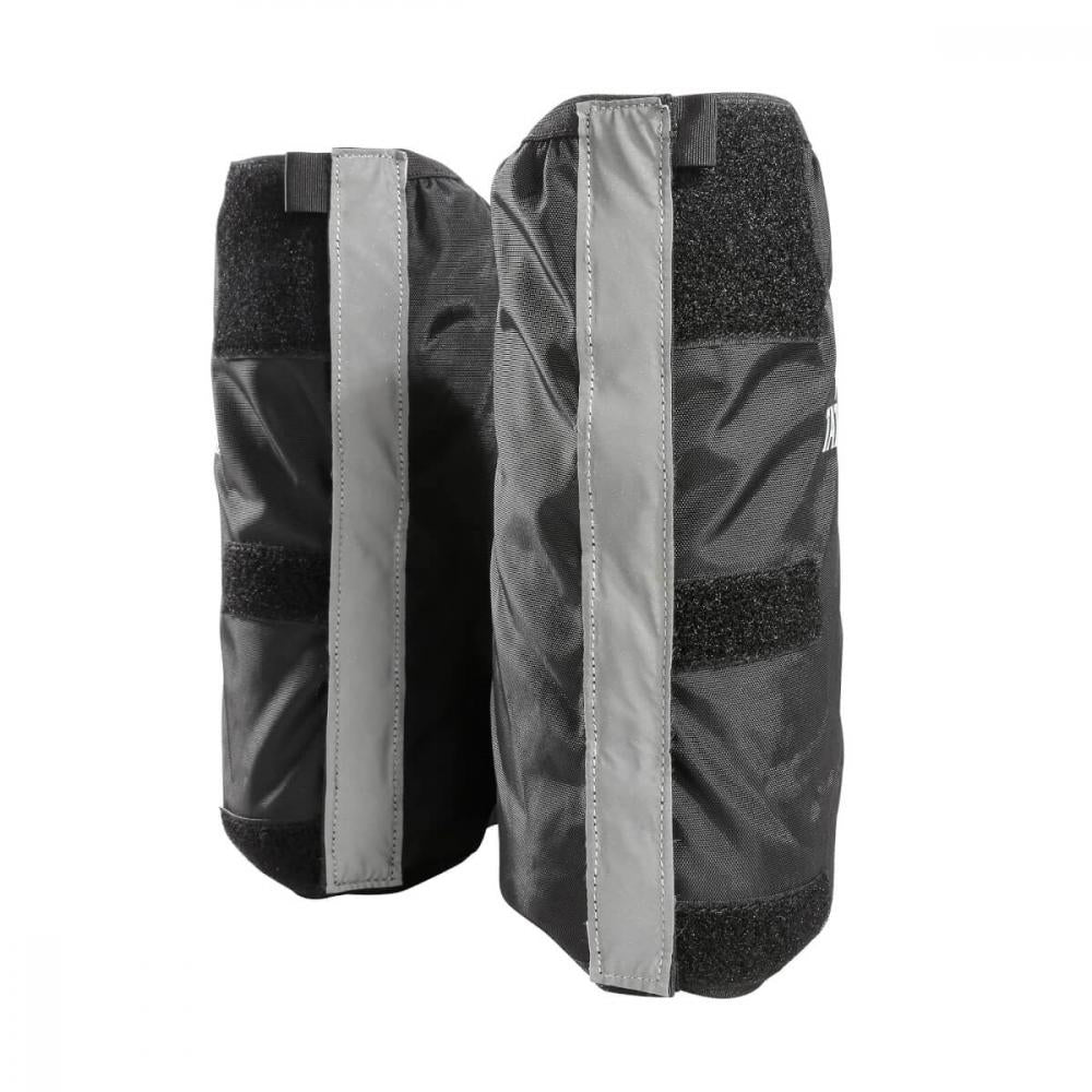 Tatonka Velo Gaiter - Fahrradgamaschen Unisex M mit reflektierenden Elementen