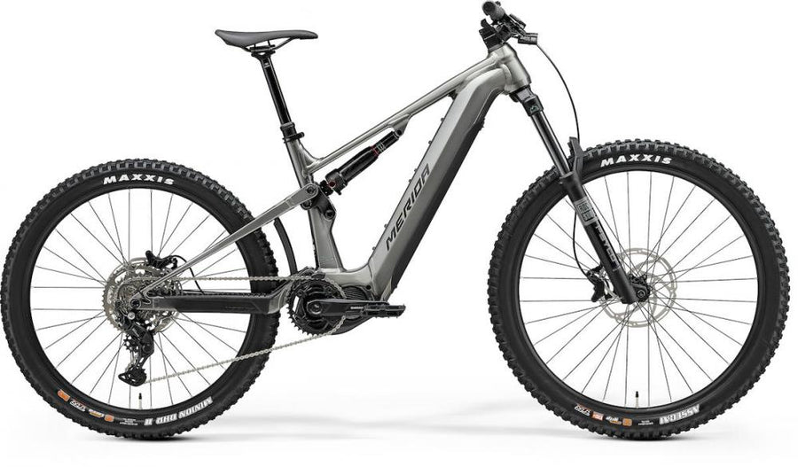 Merida eONE-SIXTY 400 IV1 gunmetal grey(black) L Gunmetal-grau/schwar - leistungsstarkes E-MTB für steile Trails