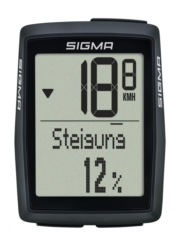 SIGMA BC 14.0 WL Fahrradcomputer kabellos mit Höhenmessung