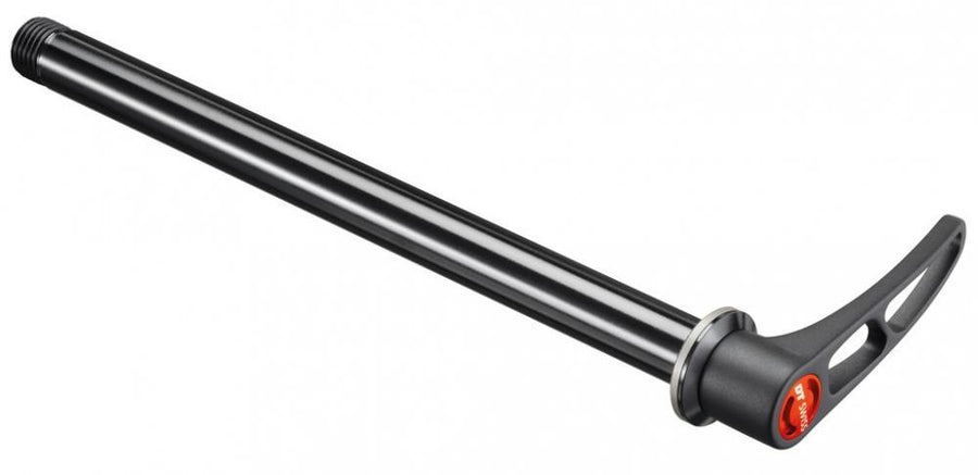DT Swiss RWS Hinterrad-Steckachse TB Big Ride 15 × 150 mm - Aluminium, schwarz, mit Aluhebel, Gewinde M15×1,5 × 11 mm, Länge 198 mm