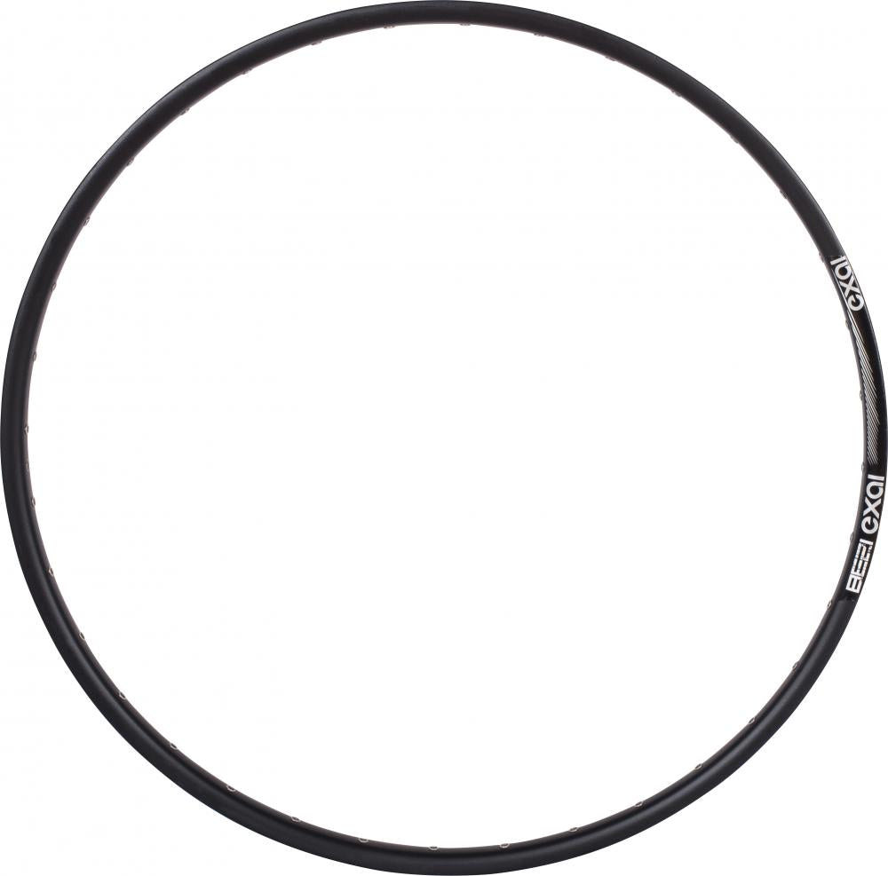 Exal FELGE BE 21, 27,5" 32L 21-584 schwarz - robuste 21 mm MTB-Felge für moderne Ausführung