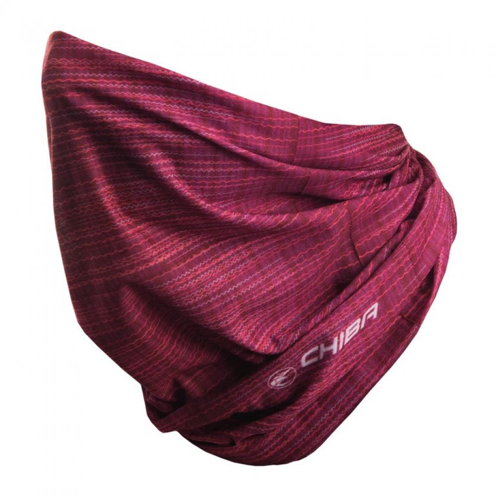 CHIBA Multifunktionstuch Sommer - EG, pink, elastisch & vielseitig