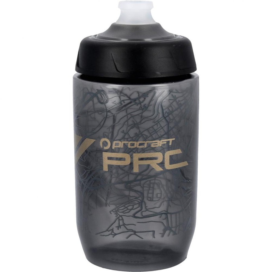 Procraft Trinkflasche Origin smoke/gold 500 ml Smoke/gold - leichte, BPA-freie Fahrradlasche