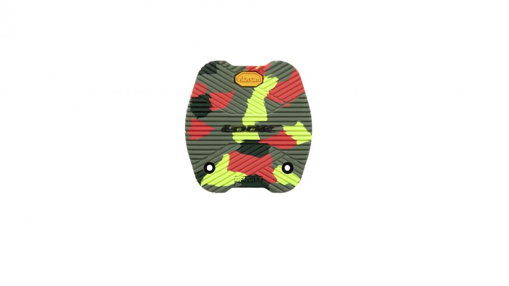 Look City Grip Pads 4er Pack camo - rutschfeste Pedalauflagen, kompatibel mit Geo City Grip, leicht montierbar, urbanes Design
