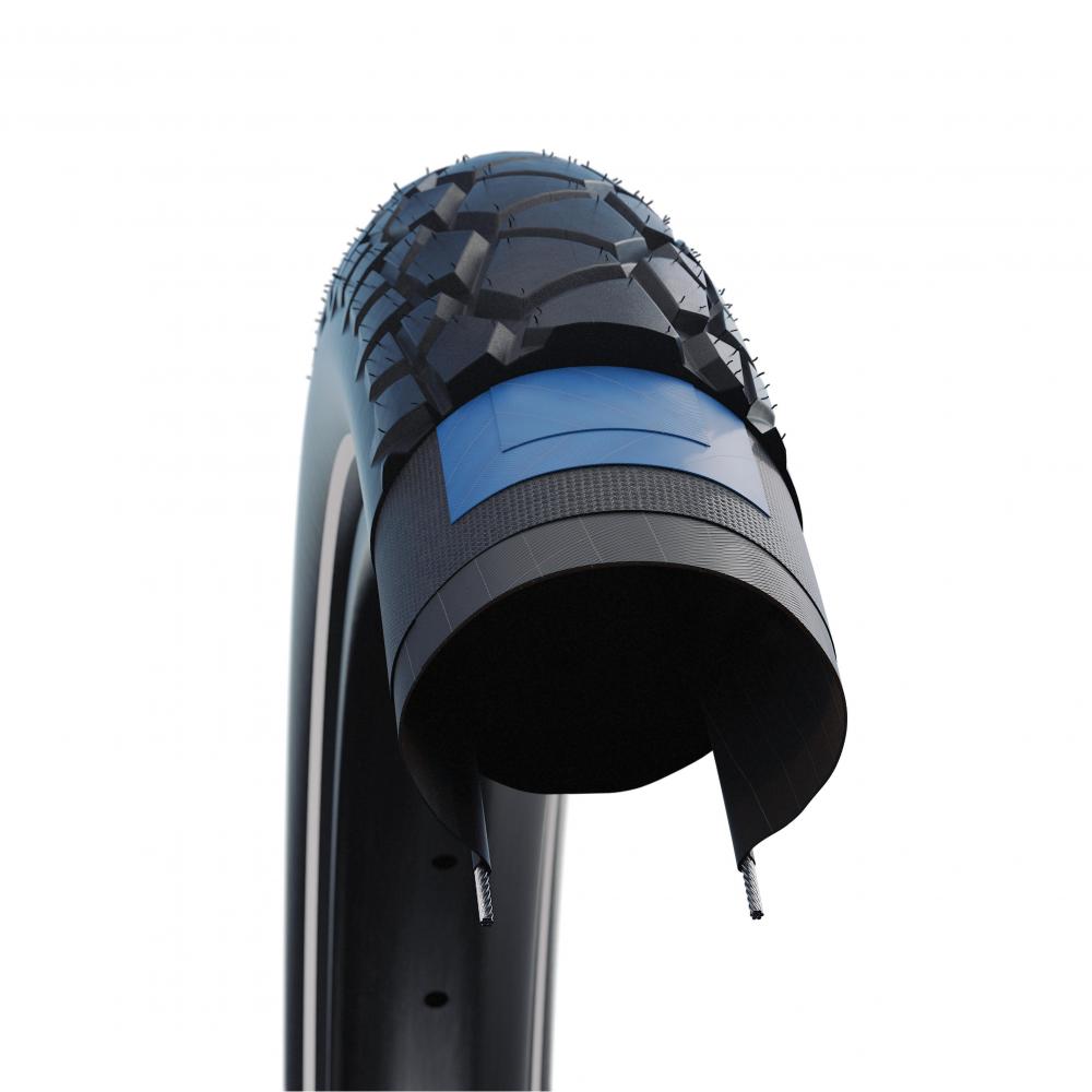 Schwalbe Drahtreifen Reifen Al Grounder 29x2.35 60-622 schwarz Reflex E-50 HS611 Draht - Fahrradreifen