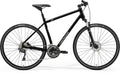Merida CROSSWAY 300 HP3 S (47) Schwarz/Silber - komfortables Crossrad für Alltag und Tour