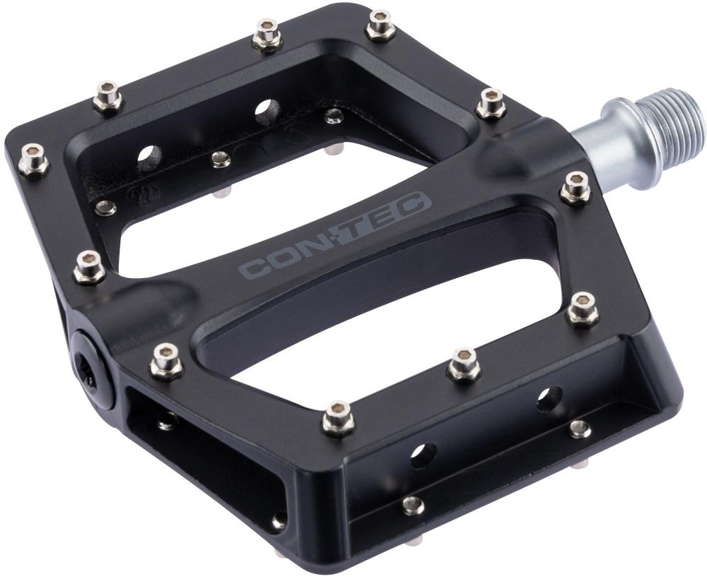 Contec Plattformpedal black 22 schwarz