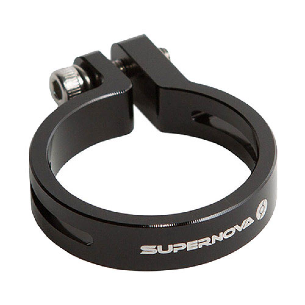 Supernova Sattelklemme 27,2 mm für Tail Light schwarz - sichere und elegante Montage