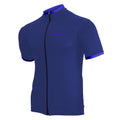 CHIBA Leisure Shirt - Fahrrad-Funktionsshirt marine, atmungsaktiv, Reißverschluss, Rückentaschen, Größe L