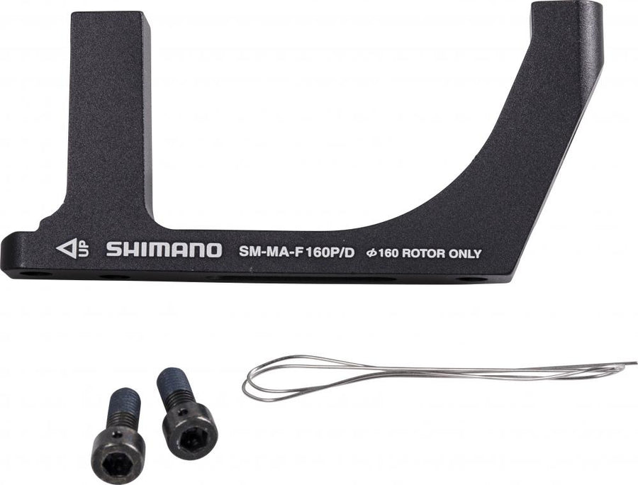 SHIMANO Scheibenbremsadapter Vorne PM FM Flat Mount - 160 mm