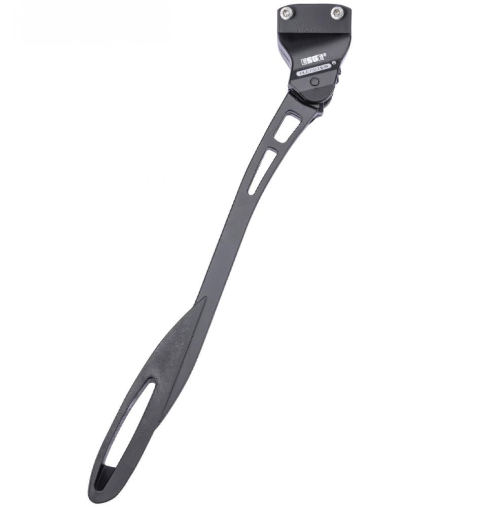 Pletscher Comp Zoom 40 Hinterbauständer schwarz verstellbar für 26-29 Zoll Fahrräder mit 40 mm Lochaufnahme.