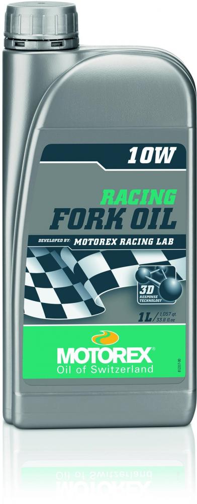MOTOREX Racing Fork Oil 10W 1 Liter - Vollsynthetisches Gabelöl mit 3D Response Technology