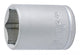 Unior Sechskantsteckschlüssel 1/4" 12mm 188/2 6p