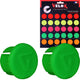 Velox Lenkerstopfen VERT FLUO Kunststoff neongrün