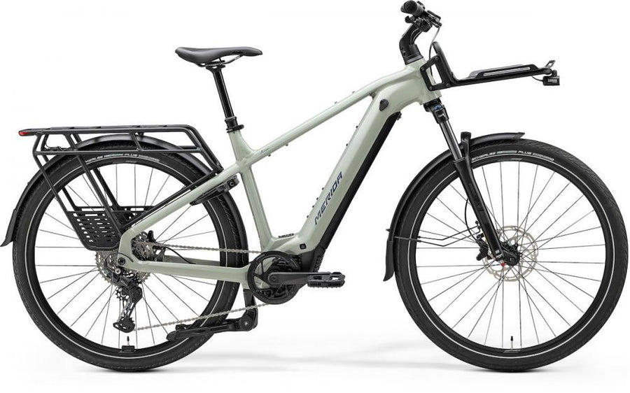 Merida eFLOAT HD 500 EQ II1 XL Grau - komfortables E-Trekkingbike der aktuellen Generation