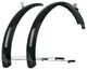 SKS BLUEMELS Basic 20 Schutzblech-Set - 53 mm breit schwarz robuste Aluminium-Kunststoff-Sandwichkonstruktion korrosionsbeständig mit ESC-Sicherheitssystem einfache Montage