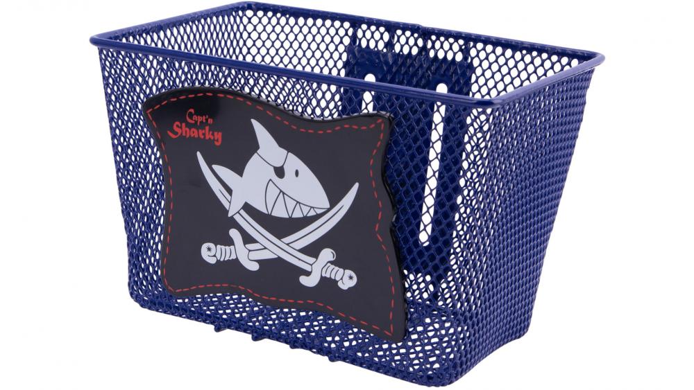 Bike Fashion Kinderfahrradkorb Capt´n Sharky 26x17x17 cm