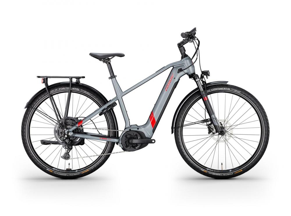 CONWAY Elektro-Trekkingrad Cairon T 2.0 625 SE, Diamant, 625 Wh, Bosch Motor - Shadowgrey Metallic