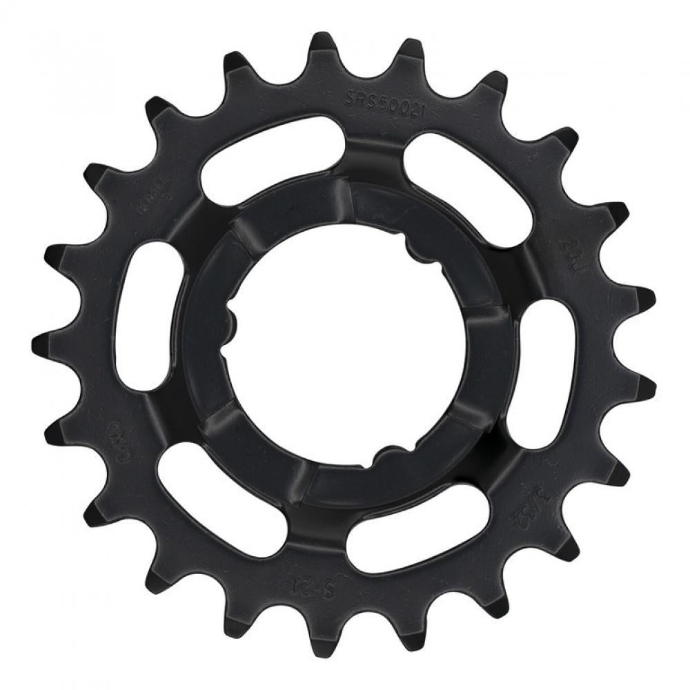 KMC E-Bike Ritzel 21z schwarz, langlebiges Antriebsritzel für E-Bikes.