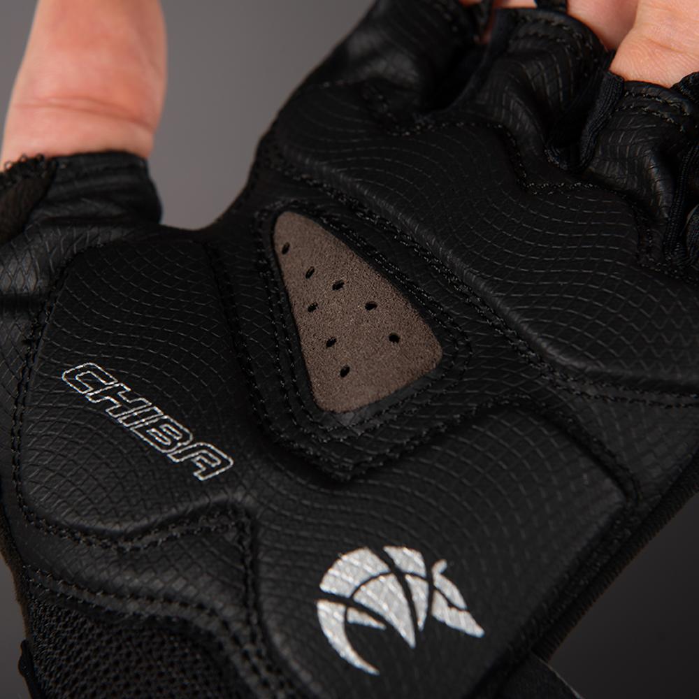 CHIBA Gel Premium - Radhandschuhe XXL dunkelgrau mit Gelpolsterung