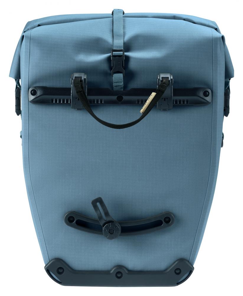 Deuter Visby 25+5 Fahrradtasche 25L Wasserdicht Grau - Gepäckträgertasche mit Schultergurt