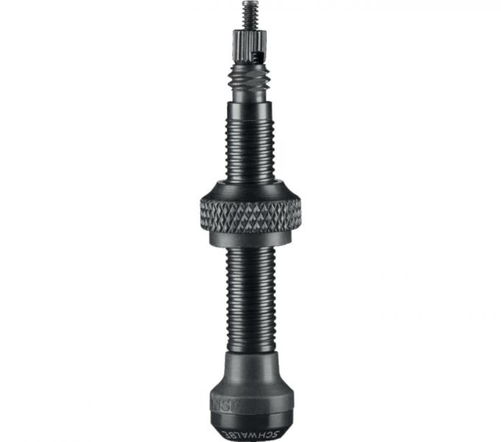 Schwalbe Tubeless Ventile 40mm Aluminium Paar Schwarz - für schlauchloses Setup