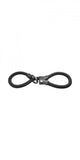 ABUS Infinity Loop 1806/140 Kettenschloss - 140 cm, Ø6 mm, Double-Loop, IvyTex, Sicherheitslevel 6, schwarz
