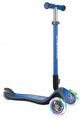 Sk8teforyou Scooter Globber Elite Lights Deluxe navy-blau mit Leuchtrollen