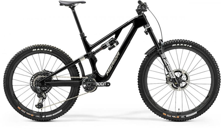 Merida ONE-SIXTY 10K HP1 schwarz/silber XL (20) Schwarz/Silber - High-Performance Enduro-Bike
