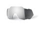 100% Speedtrap HiPER Mirror Replacement Lens unis silver - kontraststarker Scheibenersatz