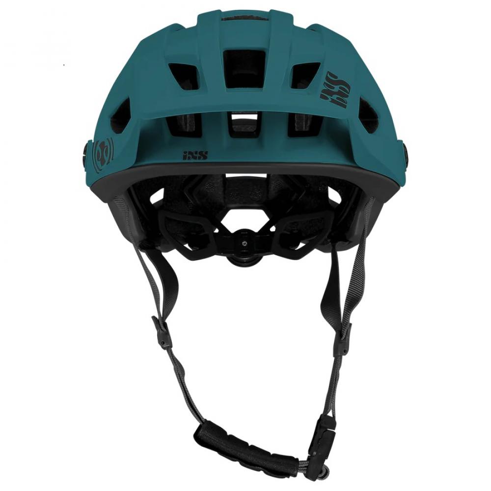 IXS Sports Division iXS Trigger AM helmet M/L Everglade - leichter All-Mountain-Helm mit Top-Belüftung