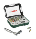 Mini Schrauberbit-und Ratschen-Set BOSCH 26-tlg. 19 Bits