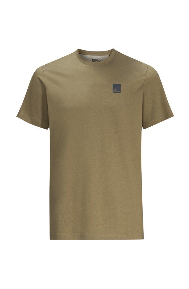 Jack Wolfskin Bike Commute T M Synthetic Fiber T-Shirt Shortsleeve Grey Olive Größe XL