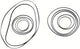 Kass.ritzel-Ring Set SRAM XG-1290 Red E1 für 10-36 Zähne, Dämpferringe