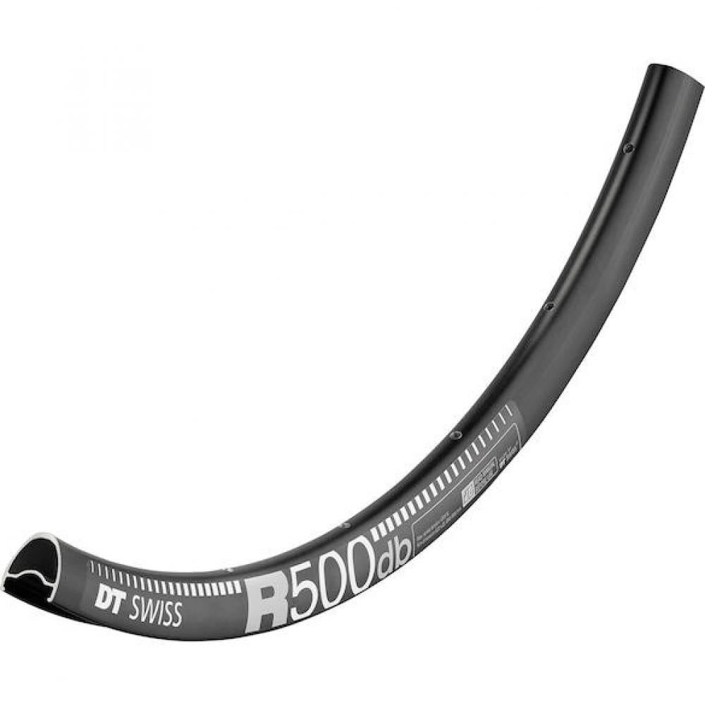 DT Swiss Felge R 500 Disc 28"/700C 32 Loch Schwarz - robuste Allround-Rennradelge