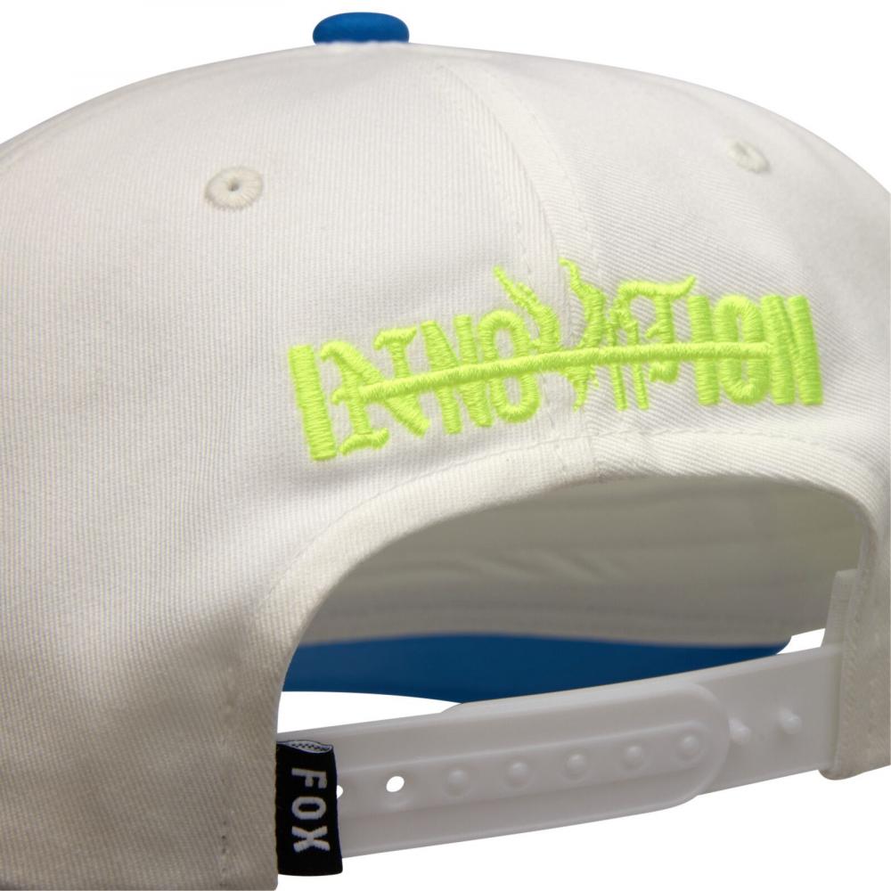 FOX Image Phantom Snapback Kappe Weiß One Size aus Baumwolle