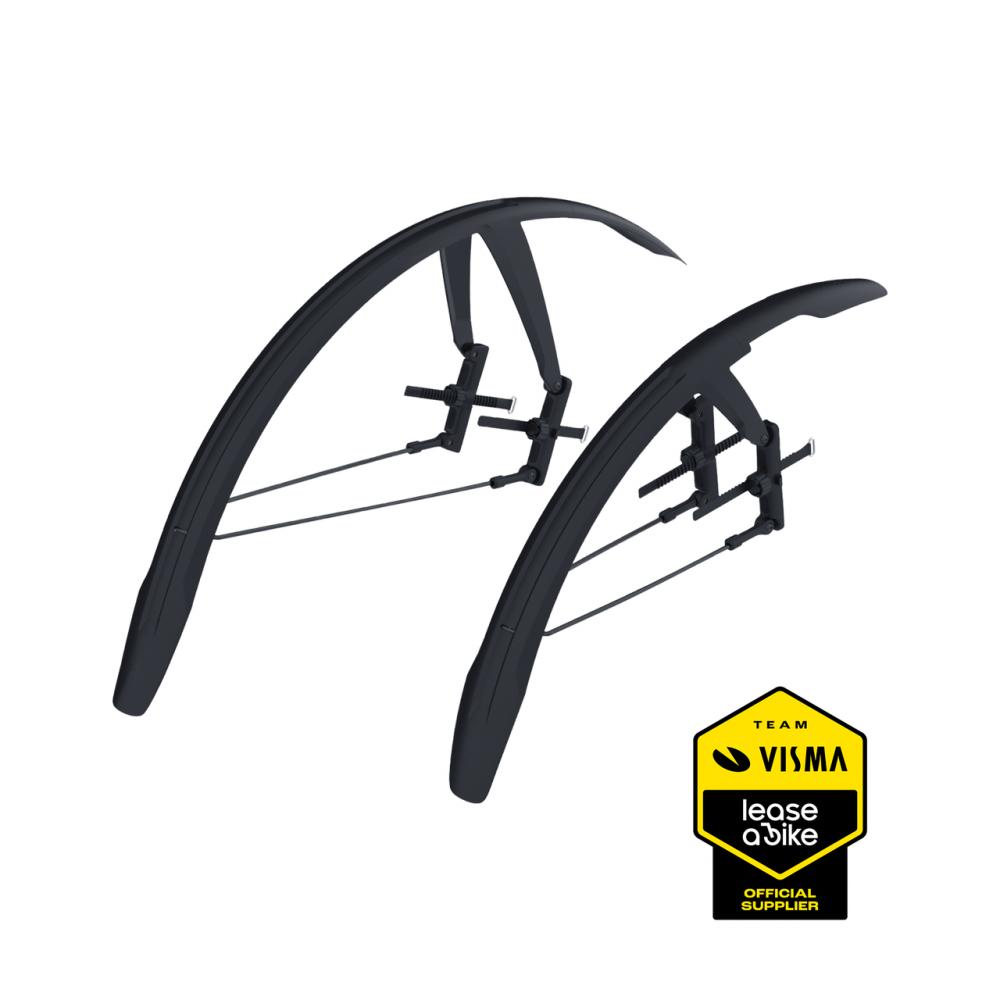 BBB Cycling BBB Fender set DiscGuard 28 schwarz - Vollabdeckung für Scheibenbremsen