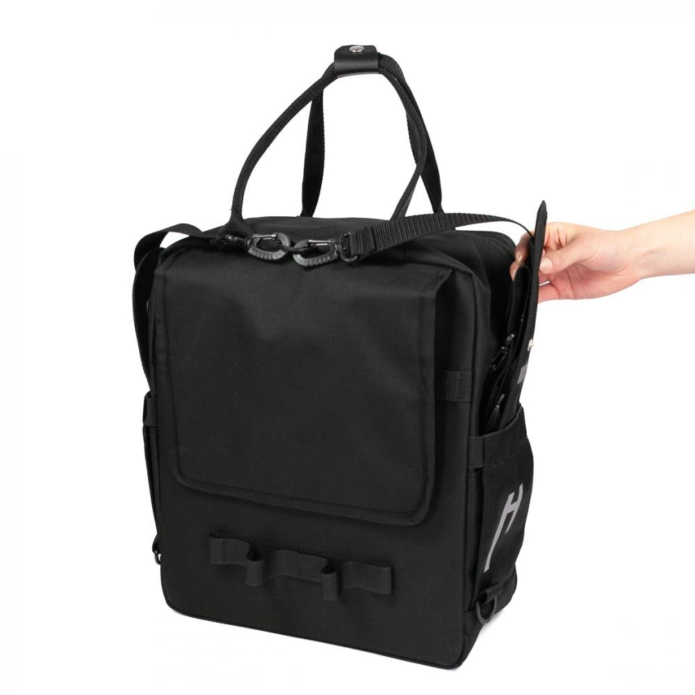 Haberland Bike-Rucksack More Than Work schwarz - flexible Office- & Bike-Tasche