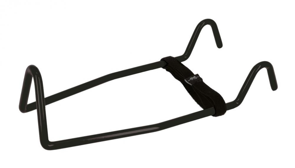 XLC Lenkerbügelstabilisator schwarz mit zentralem Gurt, für alle Lenkerbügel geeignet.