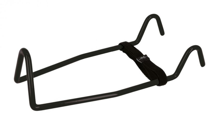 XLC Lenkerbügelstabilisator schwarz mit zentralem Gurt, für alle Lenkerbügel geeignet.