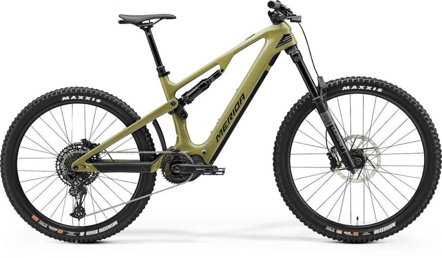 Merida eONE-SIXTY 6000 III1 glossy low S Grün/schwarz - leistungsstarkes E-Enduro der aktuellen Generation