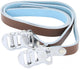 Contec Pedalriemen Leather Strap braun