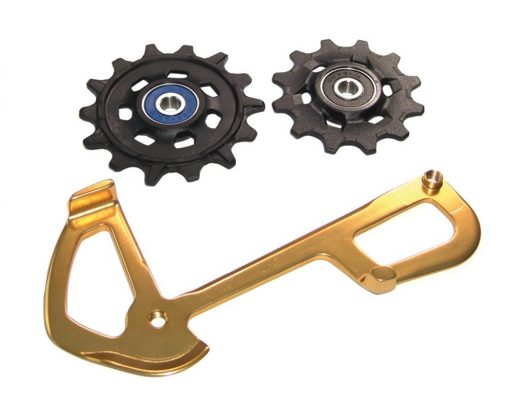 SRAM Innenkäfig/Schaltrollen XX1 Eagle - Käfig inkl. Schaltrollen, gold