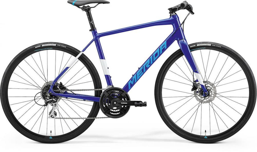 Merida SPEEDER 100 HP4 blau/weiß M/L (54) Blau/Weiß - sportives Fitness- und City-Bike