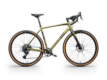 CONWAY Gravelbike "GRV 4.0 SE" (#1), Diamant, 28", bronze matt, 12-Gang SRAM "Apex", 55 cm / XLnnDas Gravelbike besteht aus einem Aluminiumrahmen und ist mit einer 12-Gang SRAM "Apex" Kettenschaltung ausgestattet. An den Laufrädern befinden sich hydraulis