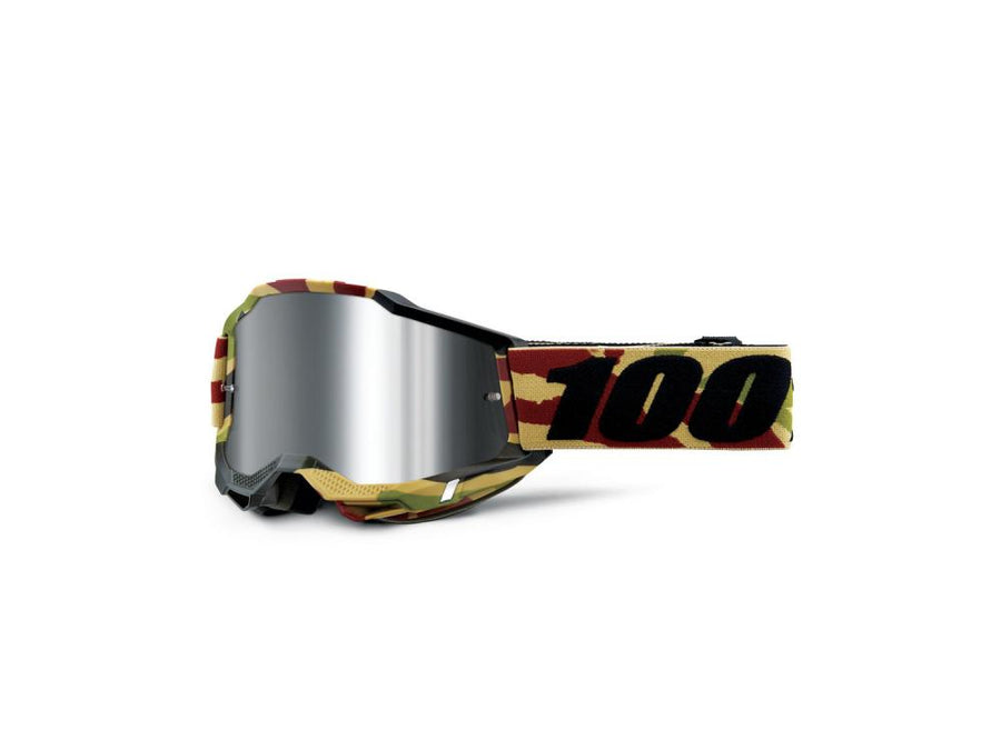 100% Accuri 2 Goggle - Mirror unis Mission - 2022 - Premium MX-Brille mit Spiegelglas