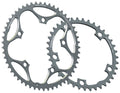 Stronglight Kettenblätter Set silber 53T/39T für 110mm Lochkreis, 9/10-fach Fahrrad-Antrieb.