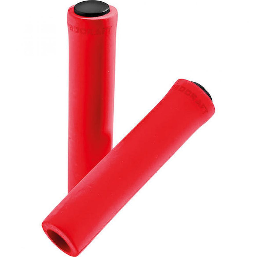 Procraft PRC SG1 Lenkergriffe 130mm Rot - Ultraleichte Wettkampf-Griffe aus Silikon
